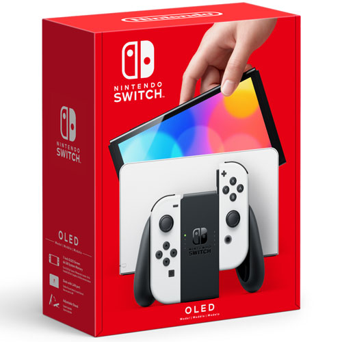 Produktbild zur Konsole Nintendo Switch OLED weiß